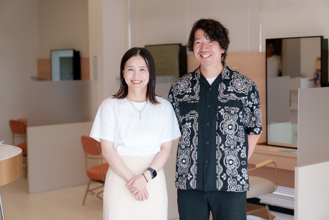 柴澤 元一 さん 小口 亜紀子 さん