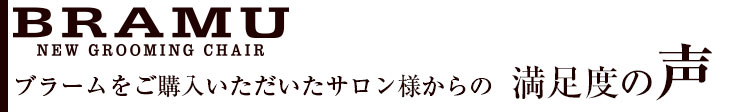 ブラーム導入サロン様の声