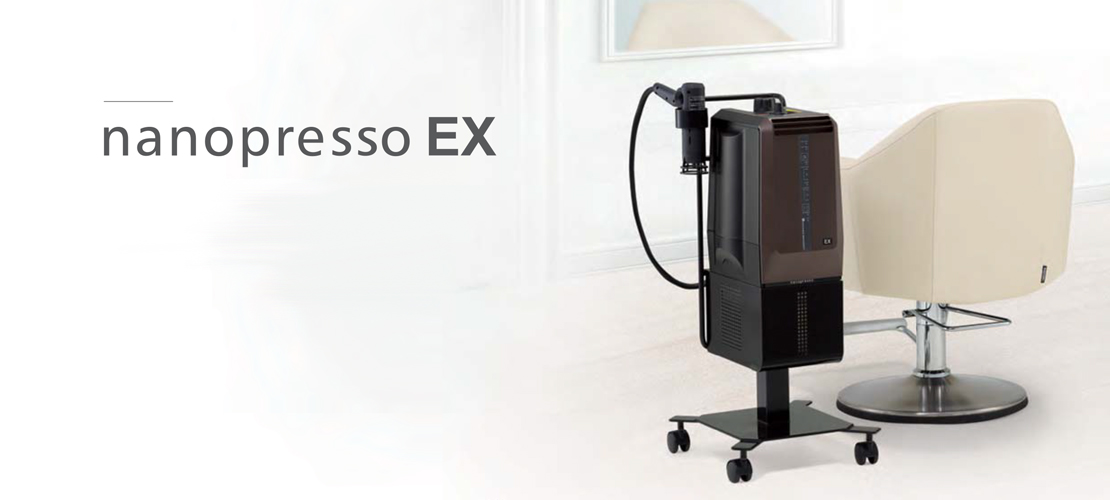 美容/健康 美容機器 nanopresso EX | メニュー対応機器 | 製品情報 | タカラベルモント