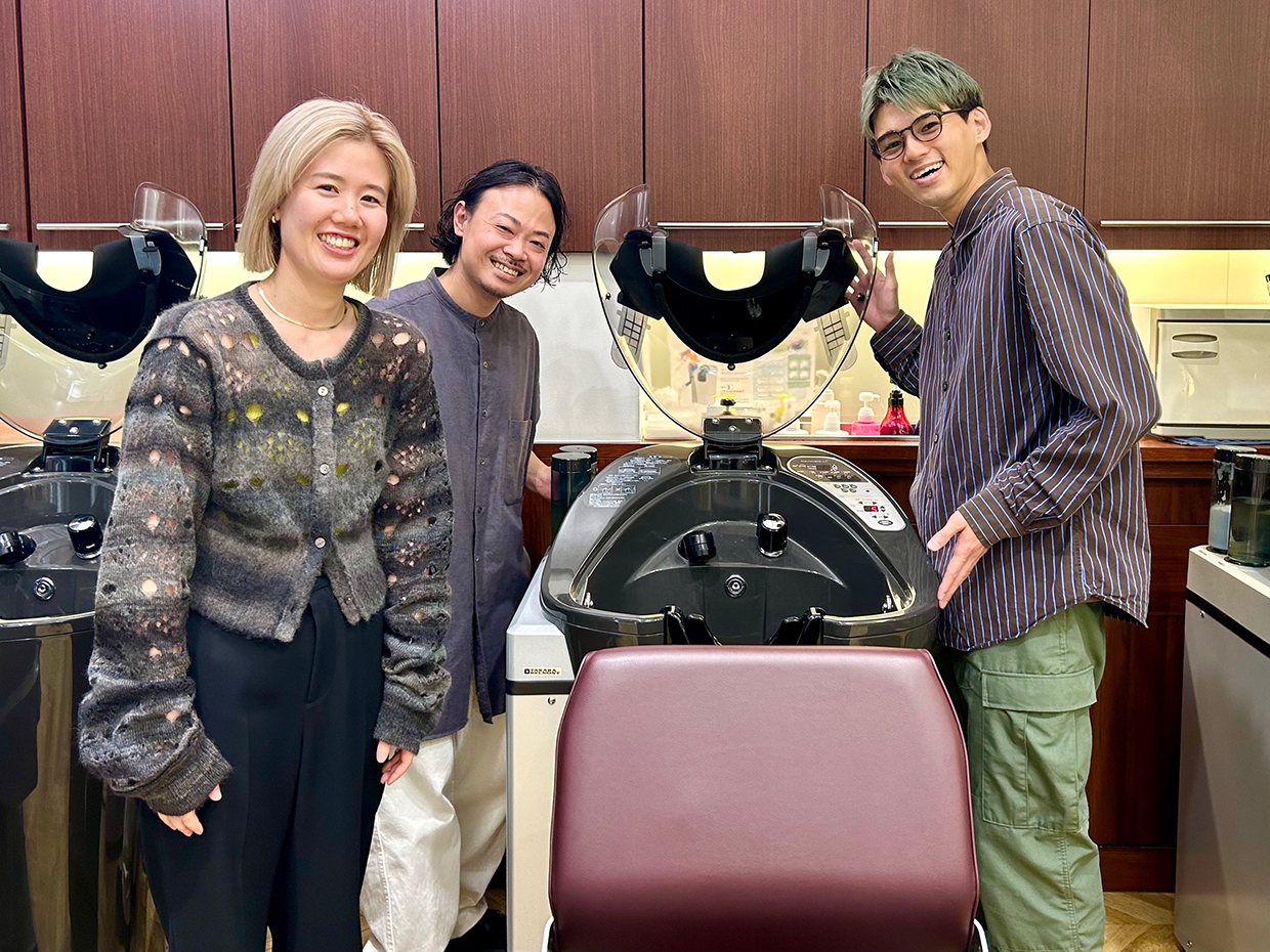 THE ORIGIN'S SALON 石井さん・石田さん・古井さん