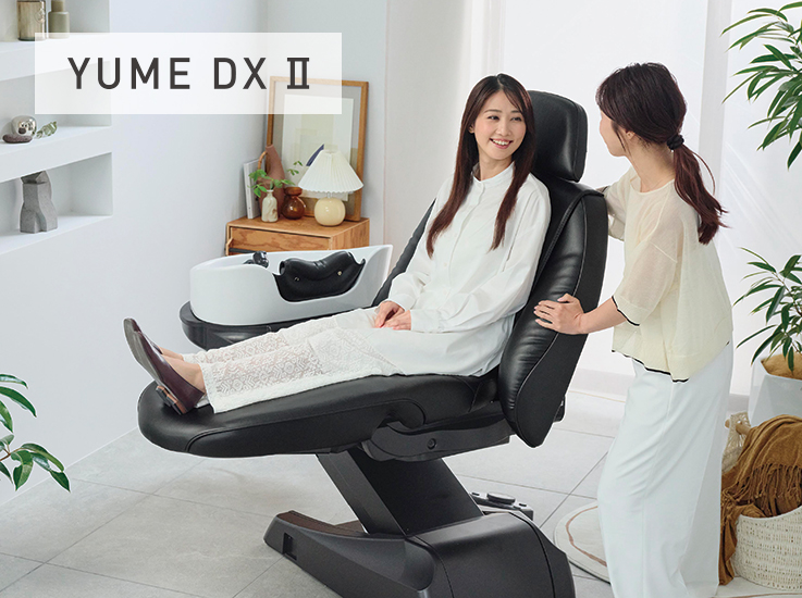 【中古】タカラベルモント ユメスウィング エスポワール チェア 中古】タカラベルモント 『YUME ESPOIR（ユメエスポワール）黒