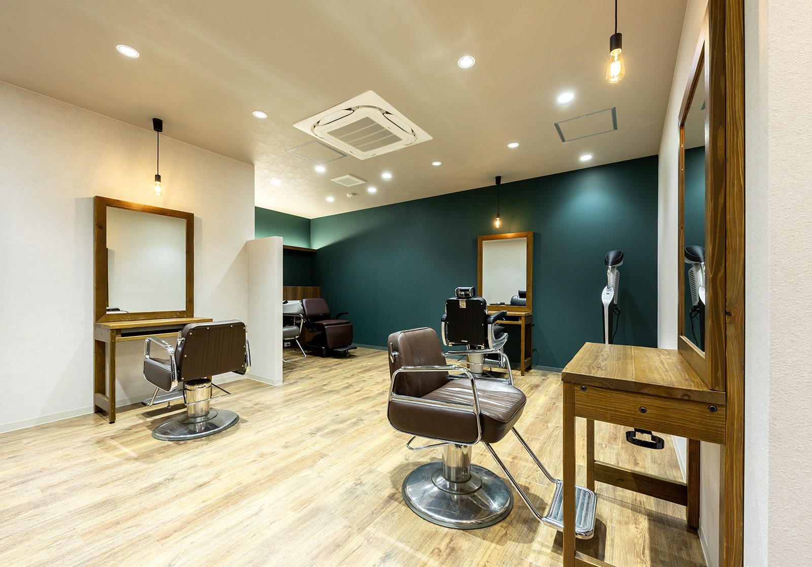 セット面・シャンプーブース