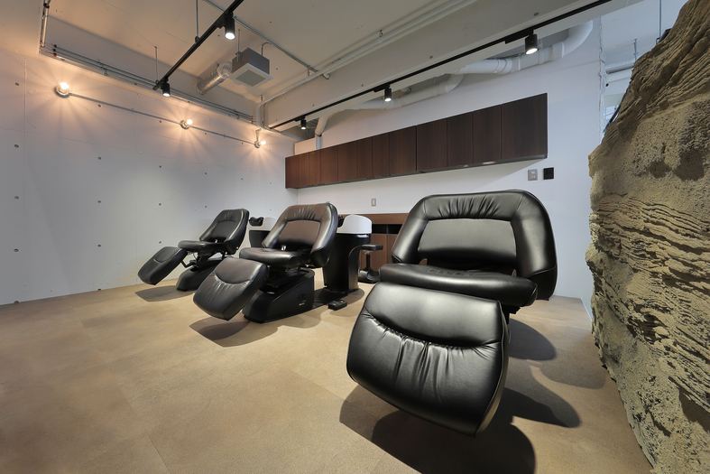 シャンプーブース