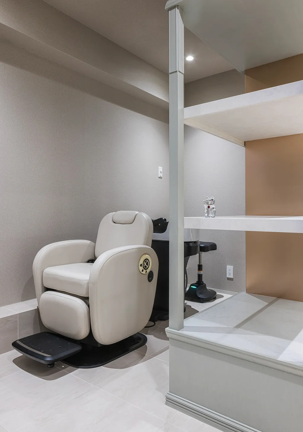 シャンプーブース