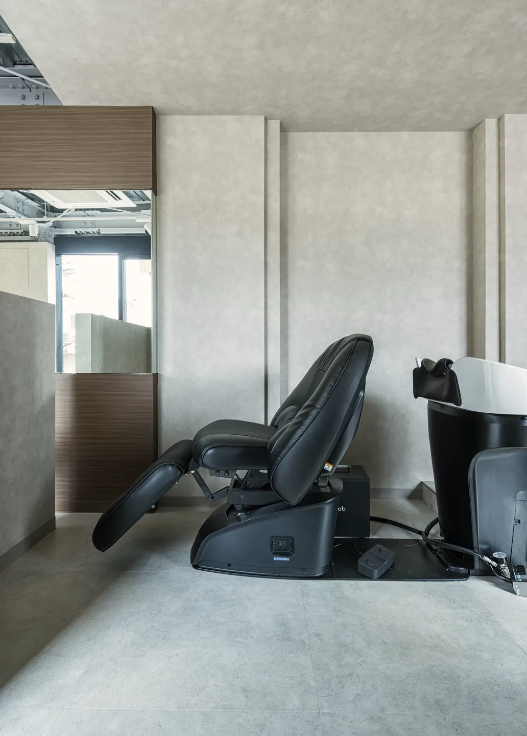 シャンプーブース