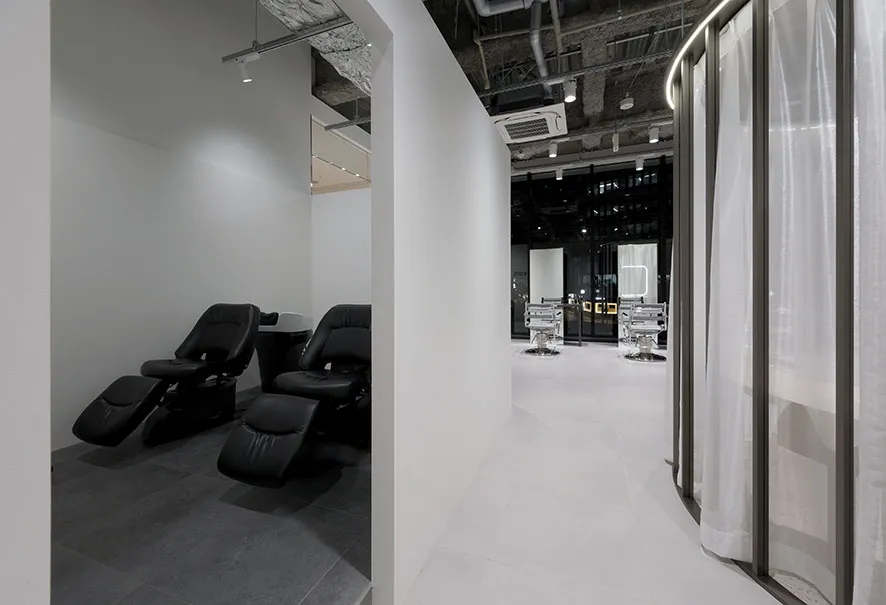 シャンプーブース