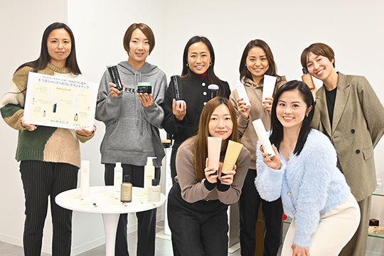アスリートがシャン活体験しに来たよ！